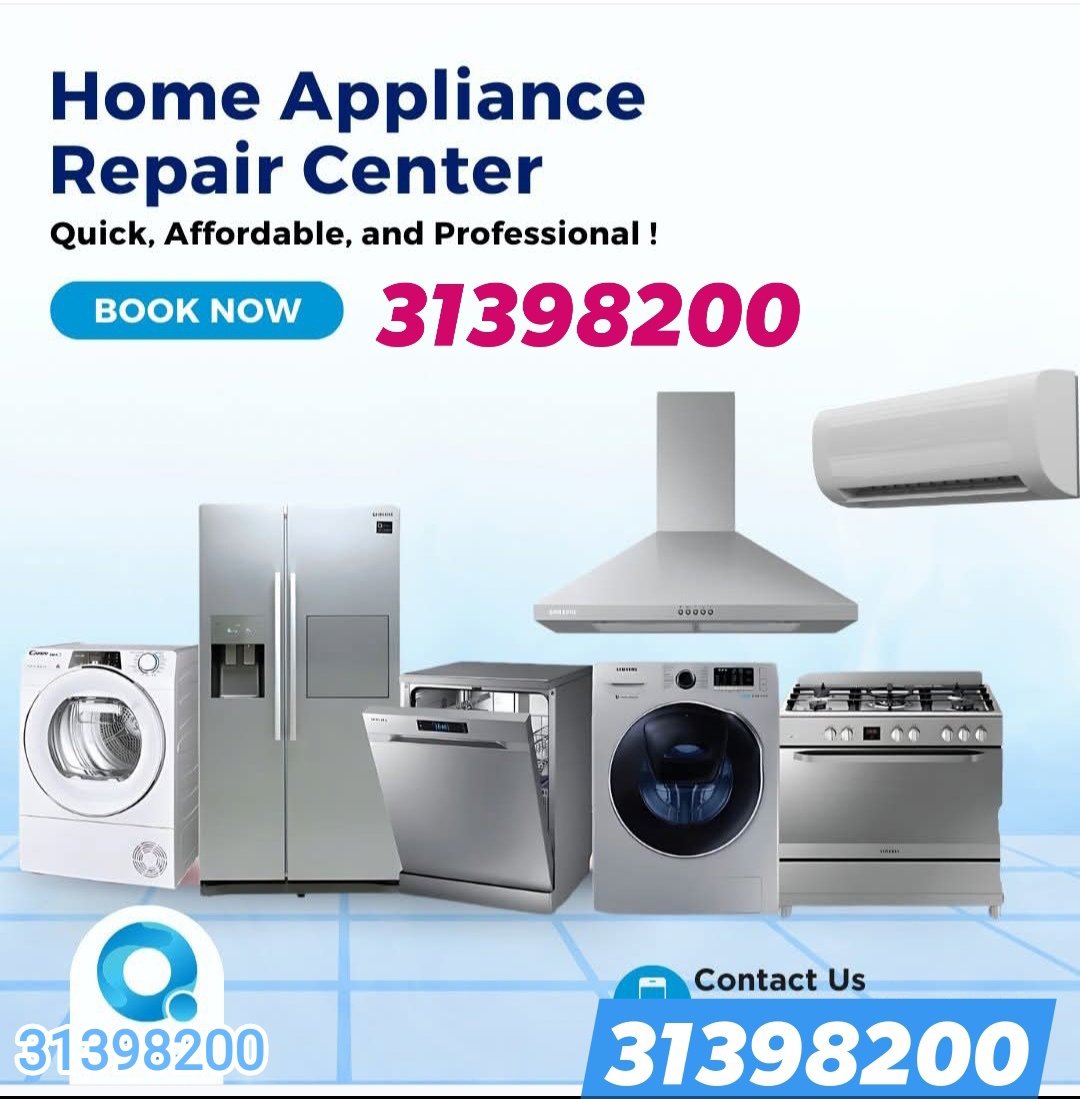 Washing Machine, Fridge, Cooking Range & AC Repair in Qatar