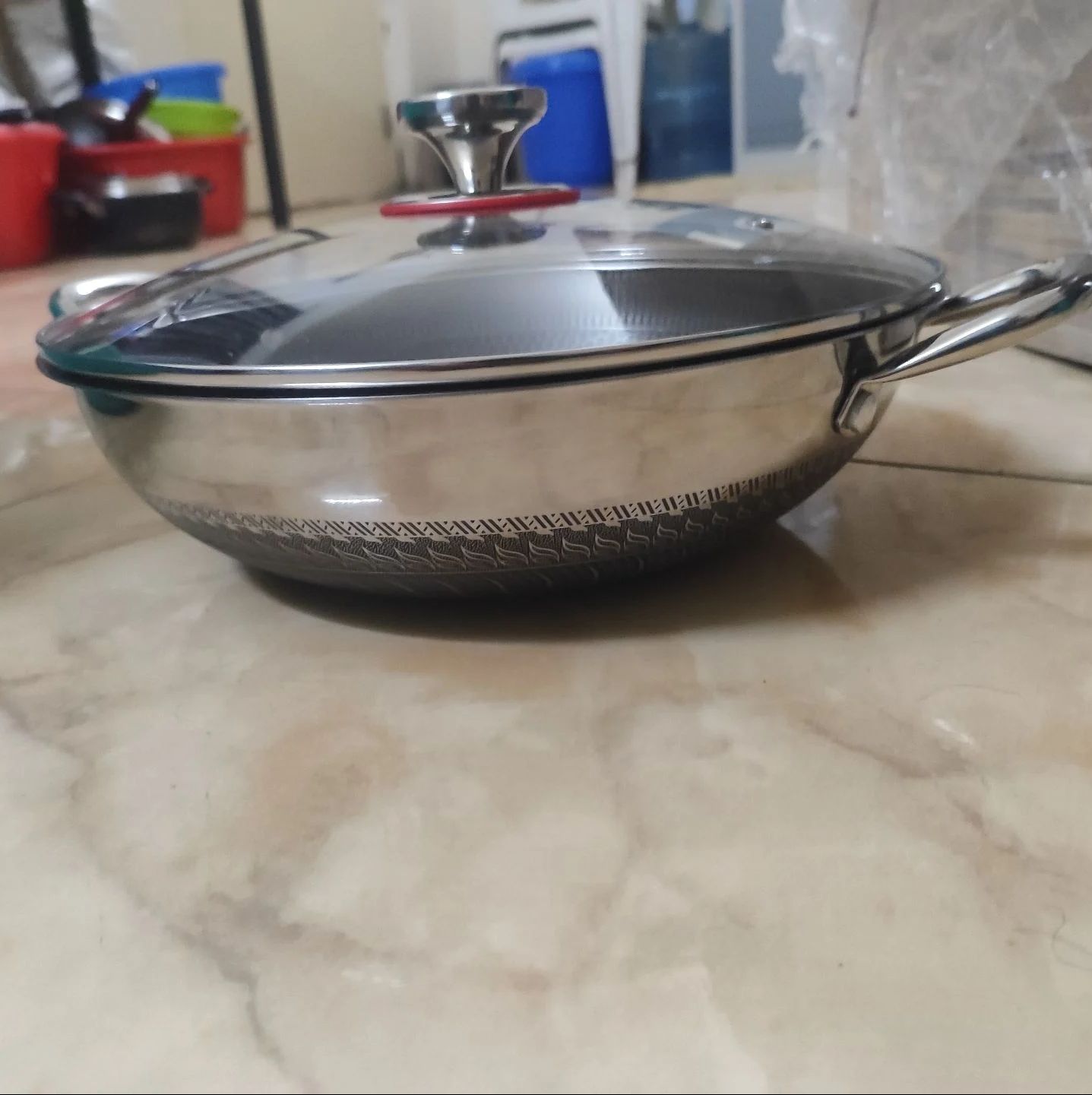 Honey comb kadai on sale 30 cm - Image 2