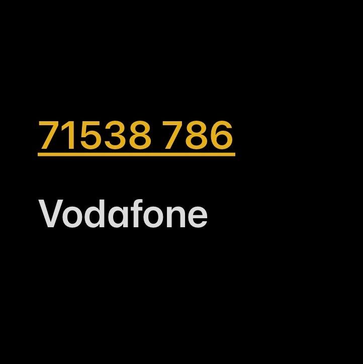 Golden number with 786 in the end - Image 2