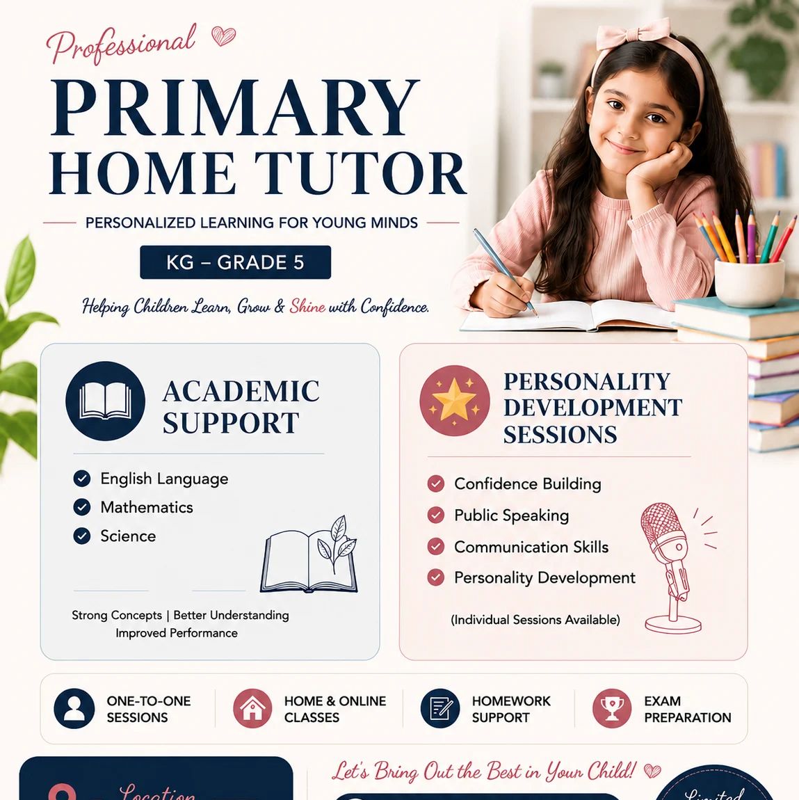 Primary Home Tutor | Free Quran Tajweed+English, Maths, Science | Doha - Image 2
