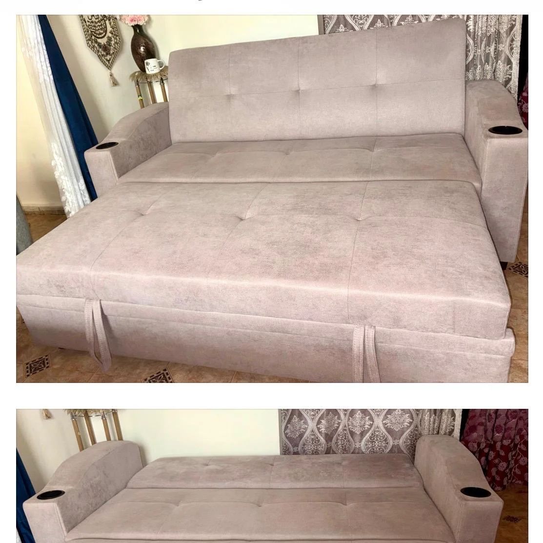 3 Seater Sofa Bed From Home Centre - Image 2